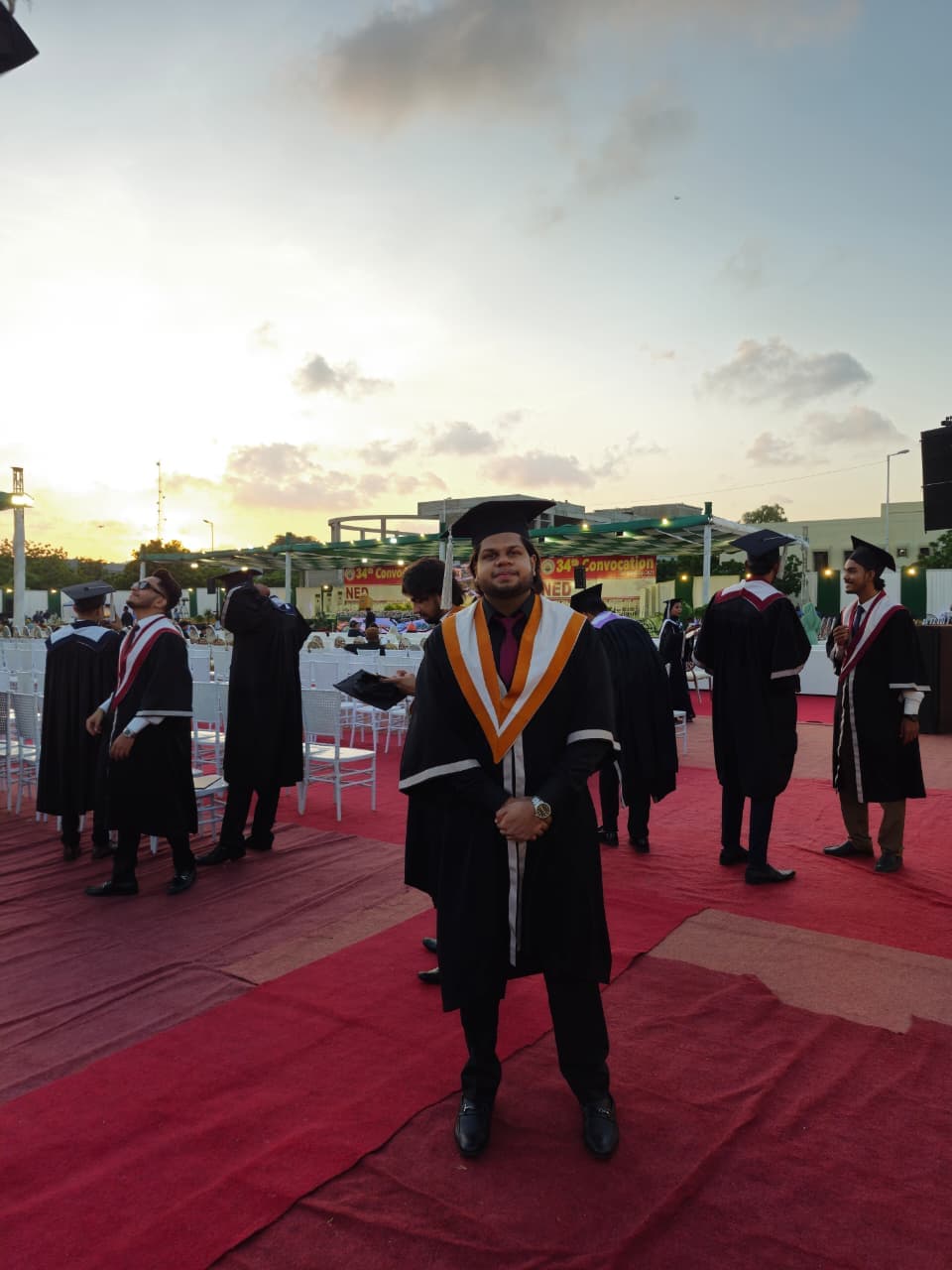 Aaliyan at the NED University 34th Convocation