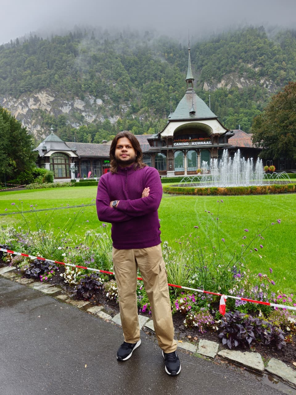 Aaliyan in Interlaken, Switzerland